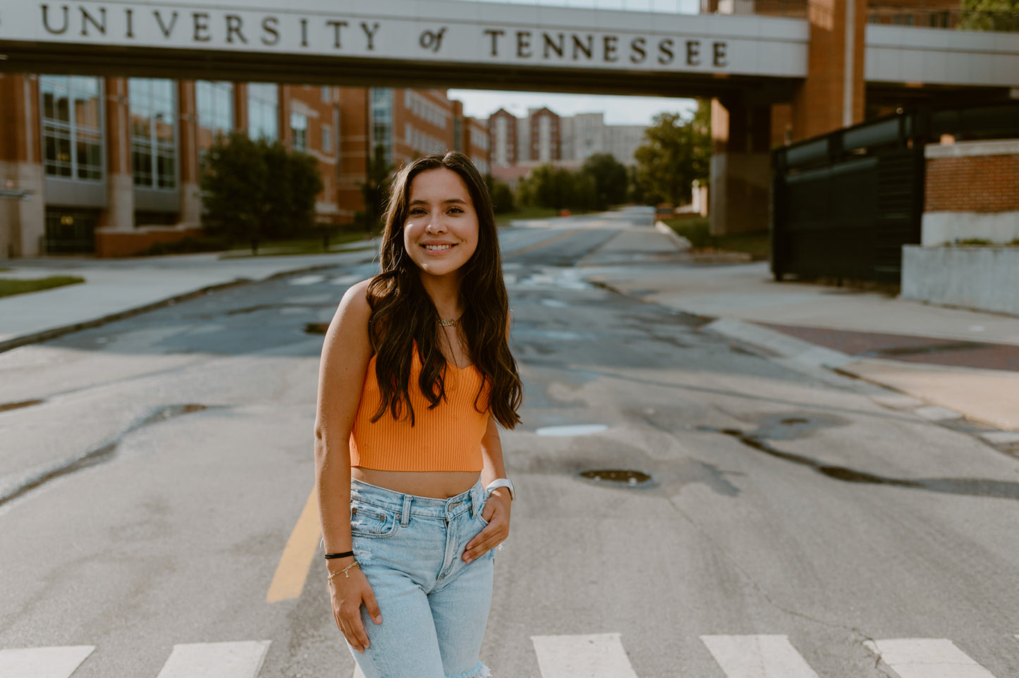 Rocky Top Blooms Embroidered Tank