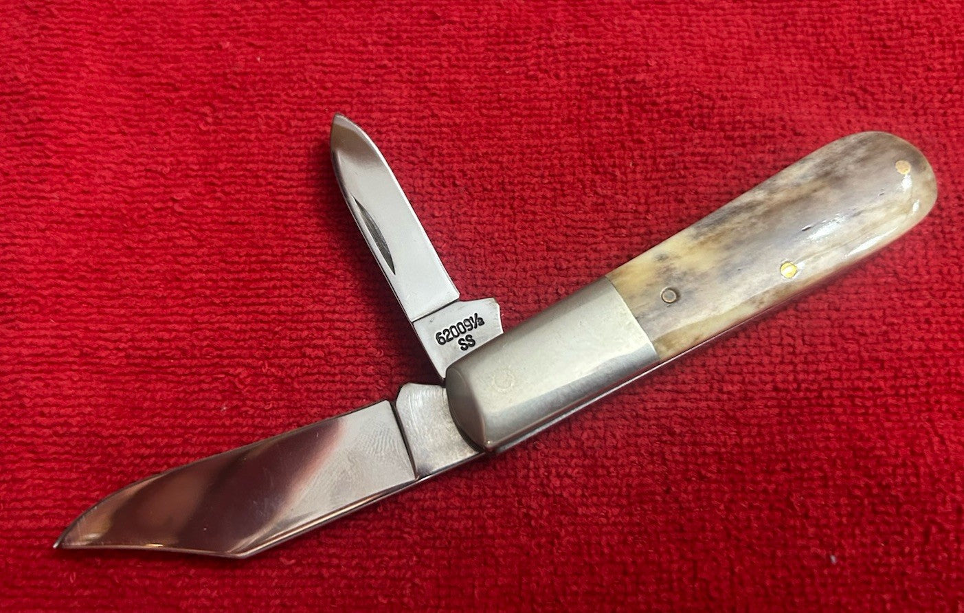 1997 CASE Barlow 62009 1/2 SS, Gray Bone Handle, MINT, Box Included, NEVER USED