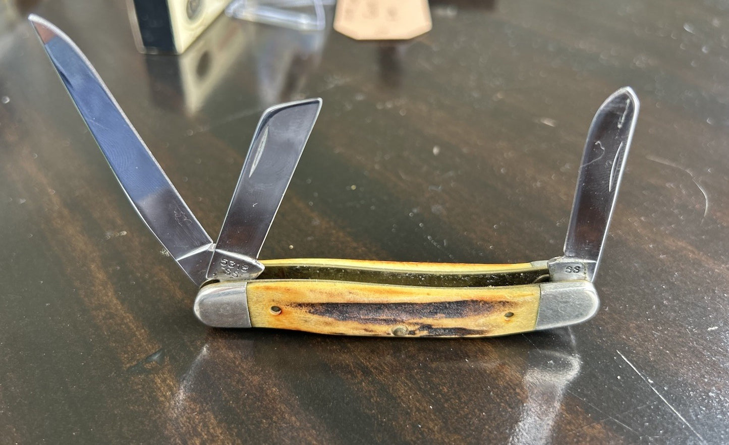 1989 Case Stockman Toasted Stag - One dot - Never Used/Sharpened - Mint