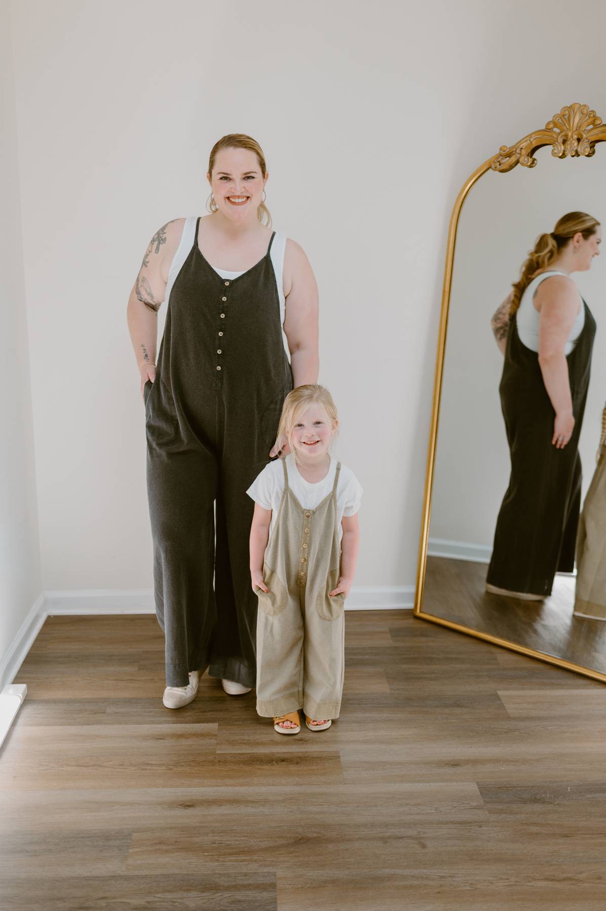 The Mini Easy Street Jumpsuit | Washed Sage
