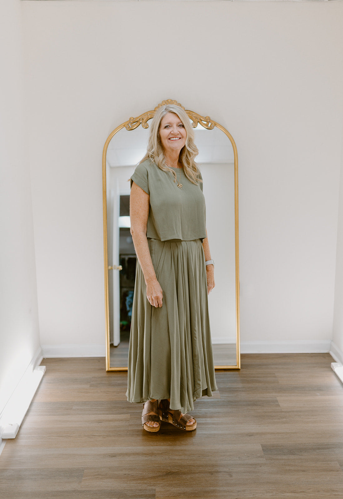 The Sagewood Crop Top