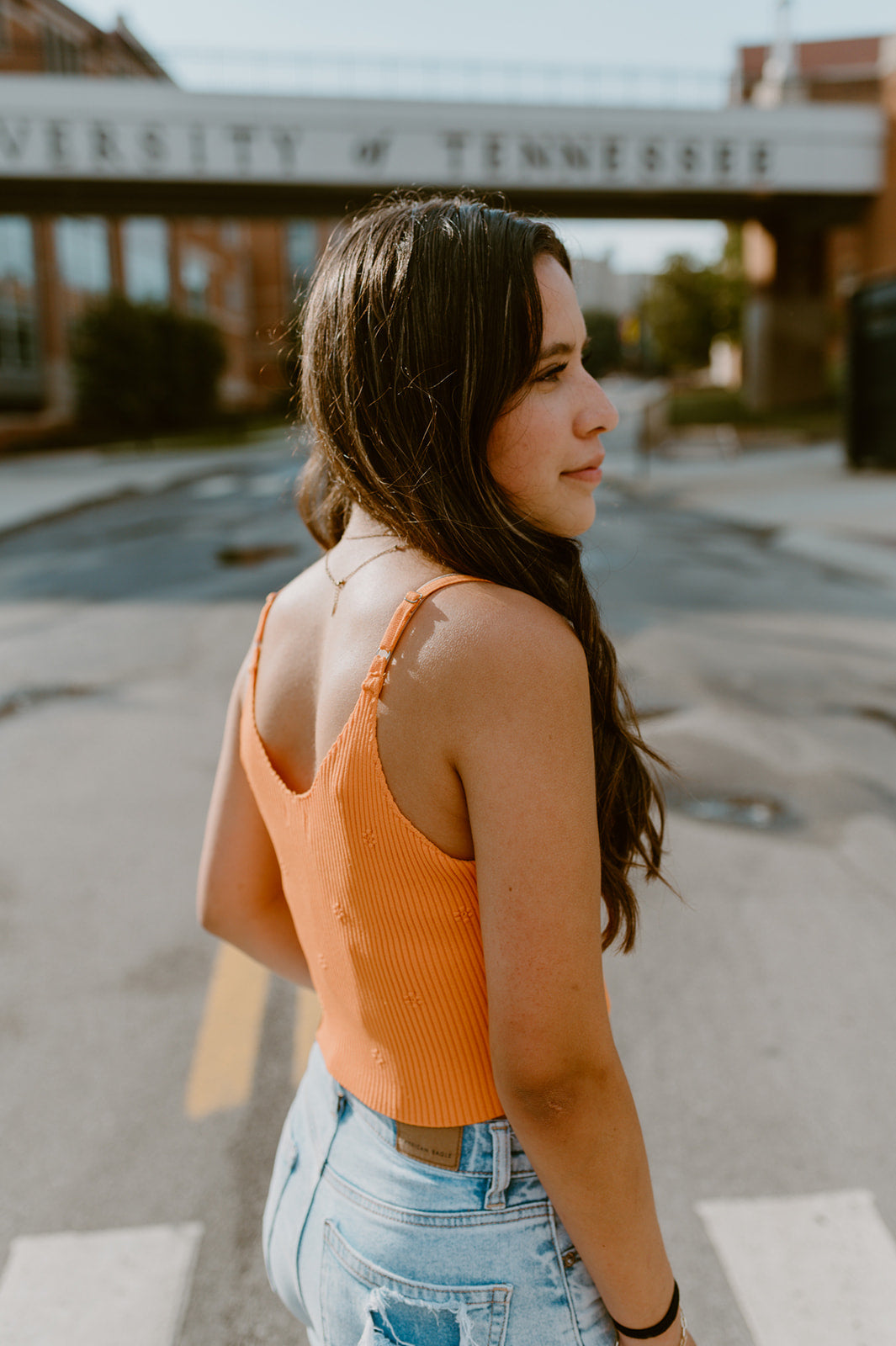 Rocky Top Blooms Embroidered Tank