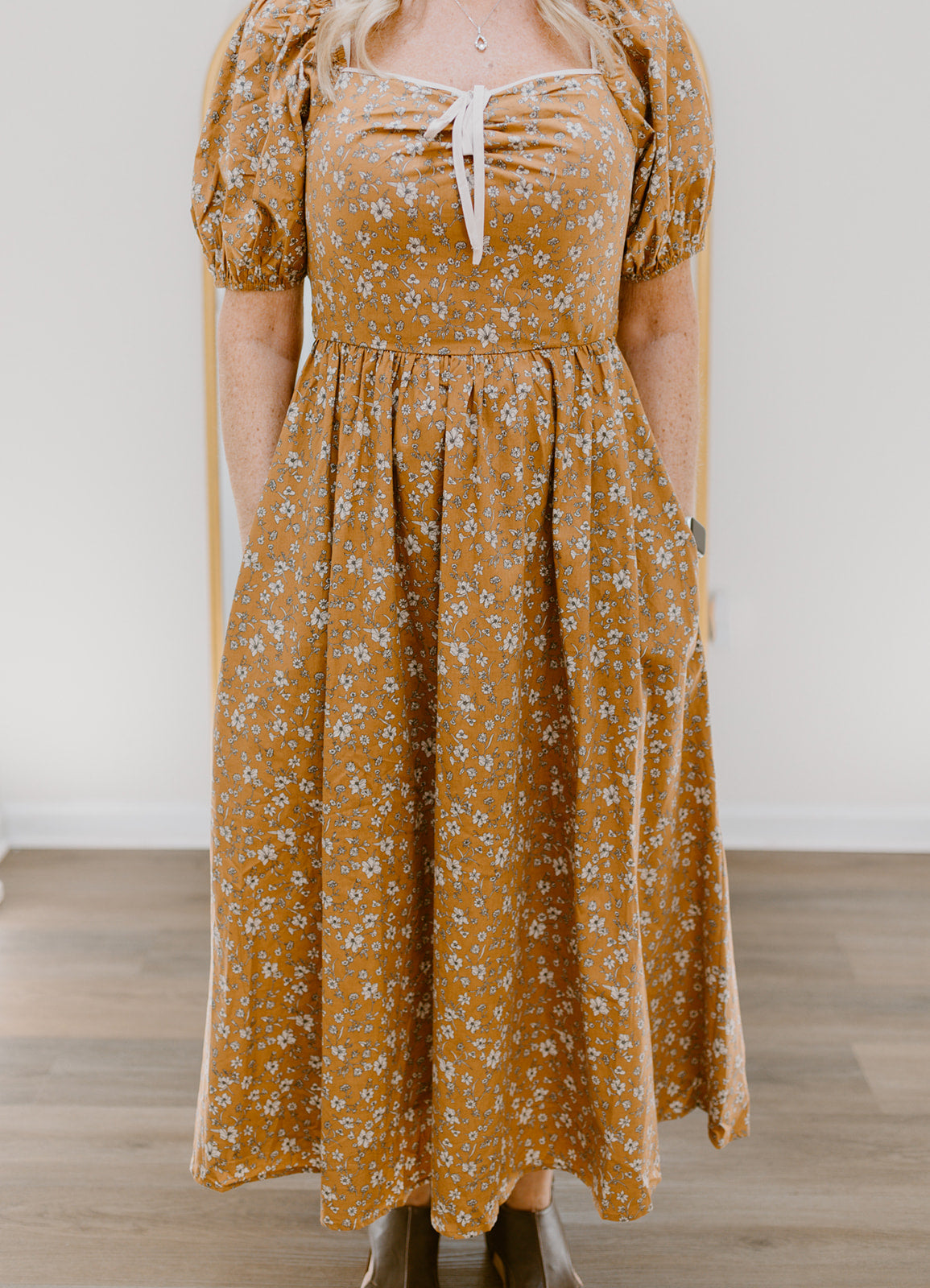 Golden Hour Bloom Dress | Toffee