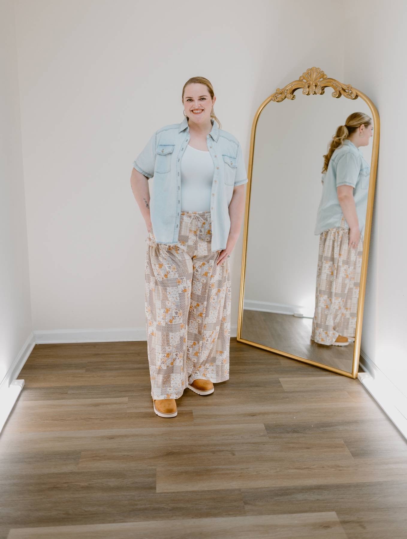 The Poet Patchwork Pants