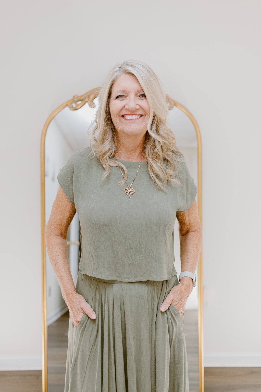 The Sagewood Crop Top