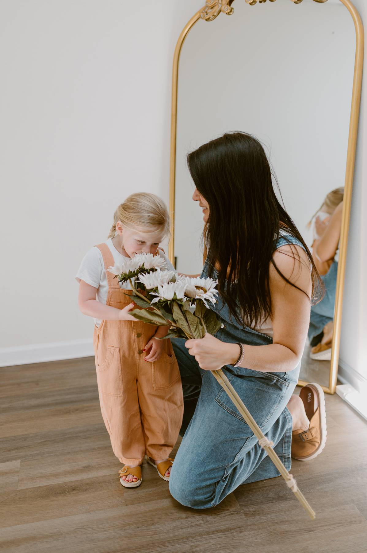 The Rosie Overalls - Kids | Washed Apricot
