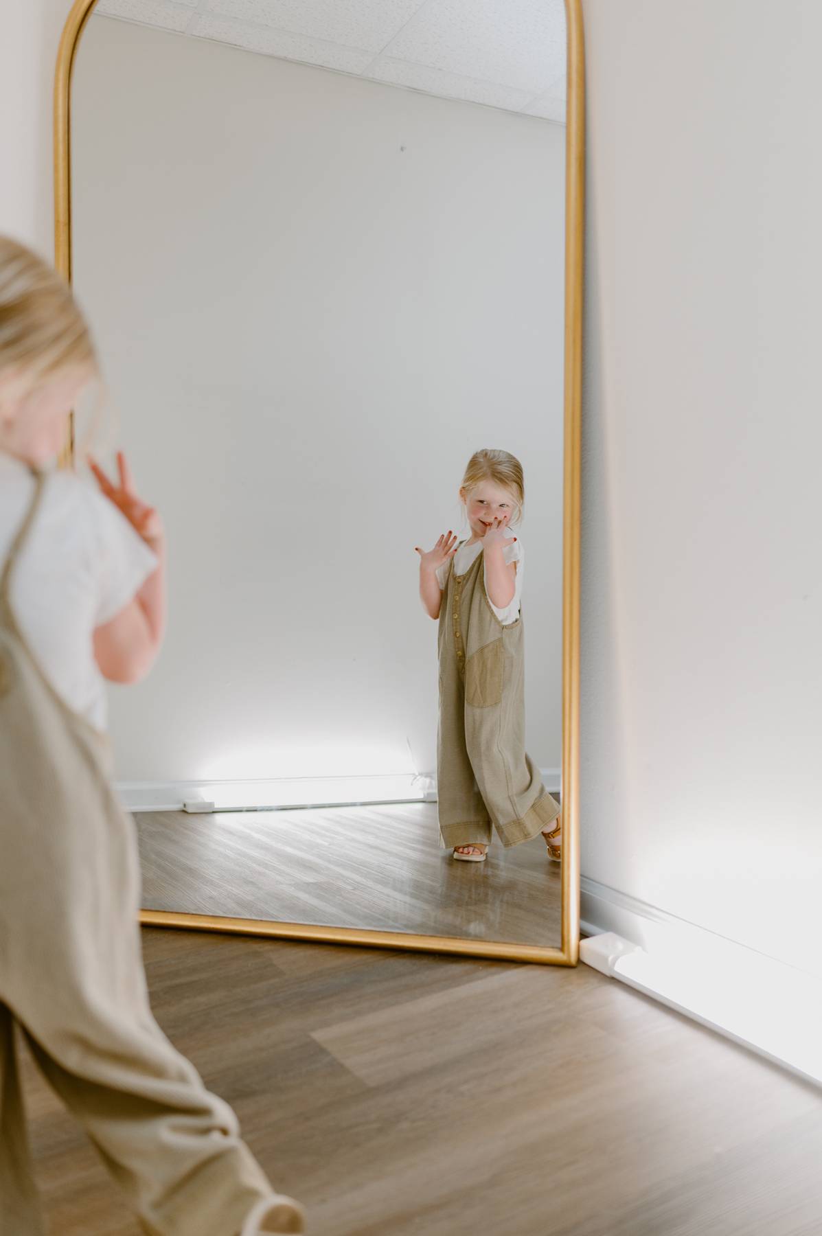 The Mini Easy Street Jumpsuit | Washed Sage