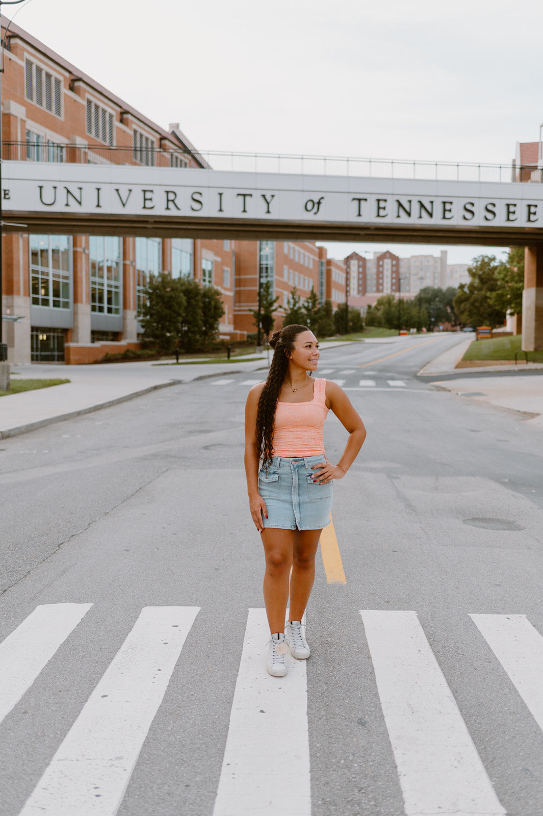 The Sweet Bloom Seamless Tank | Peach Glow