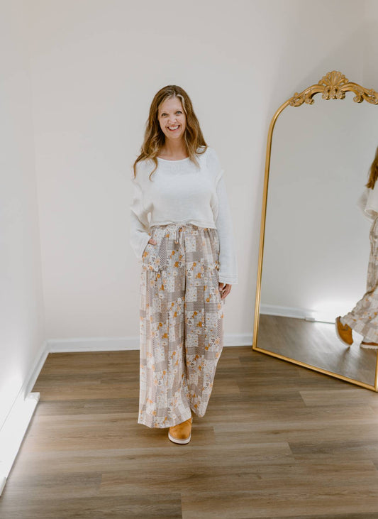 The Poet Patchwork Pants