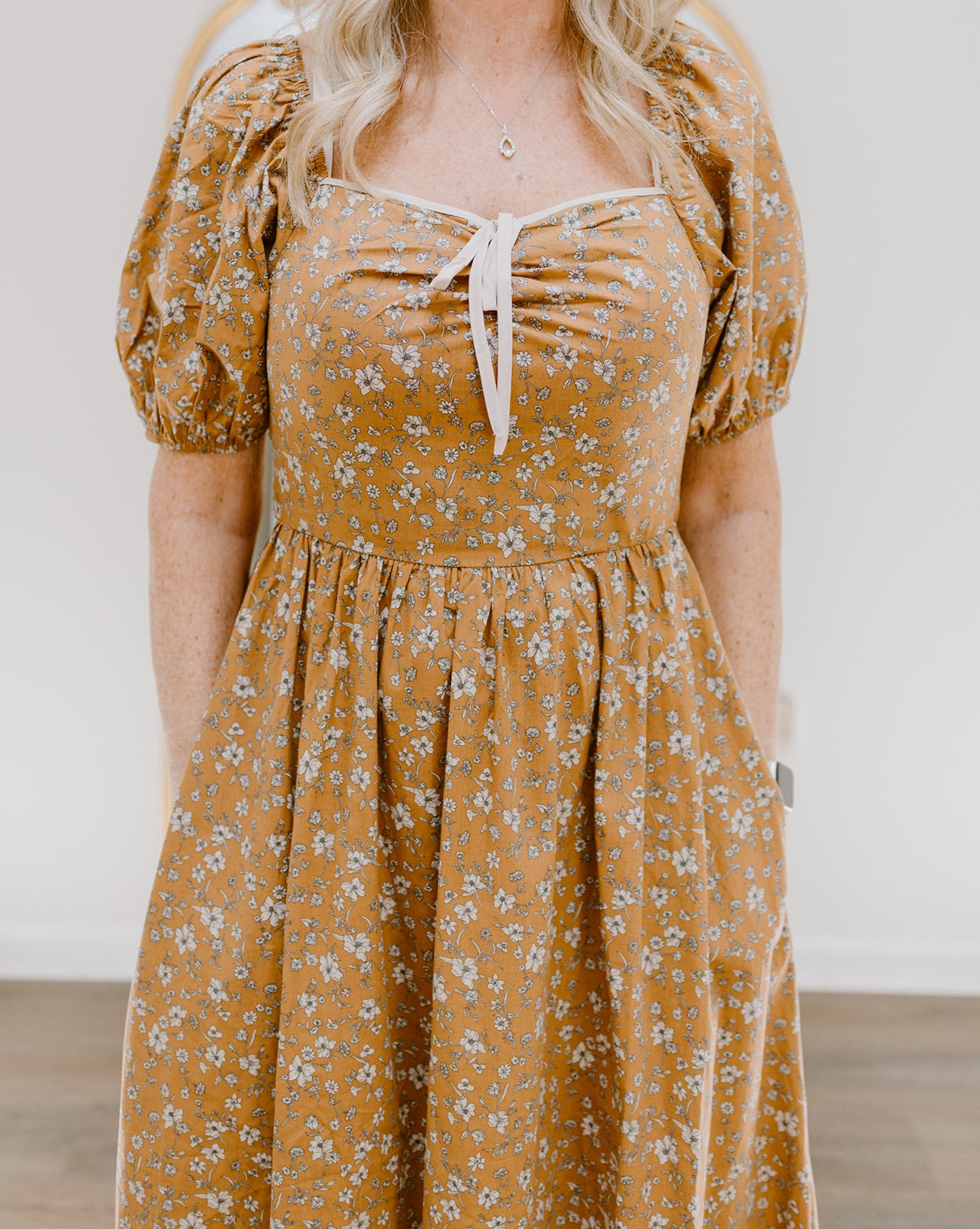 Golden Hour Bloom Dress | Toffee