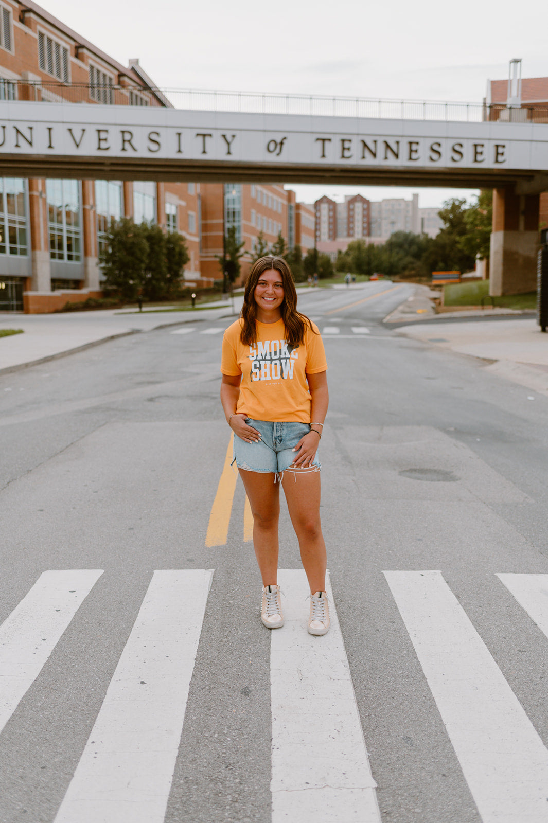 Smoke Show SS Tee | Orange