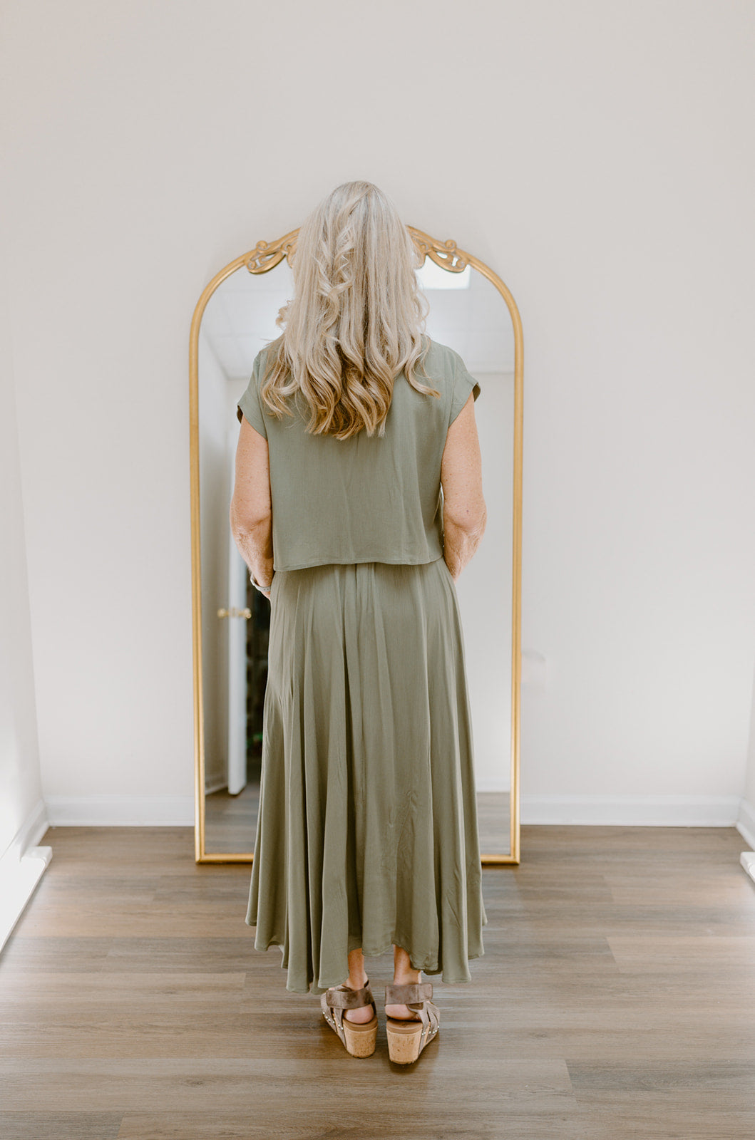 The Sagewood Maxi Skirt