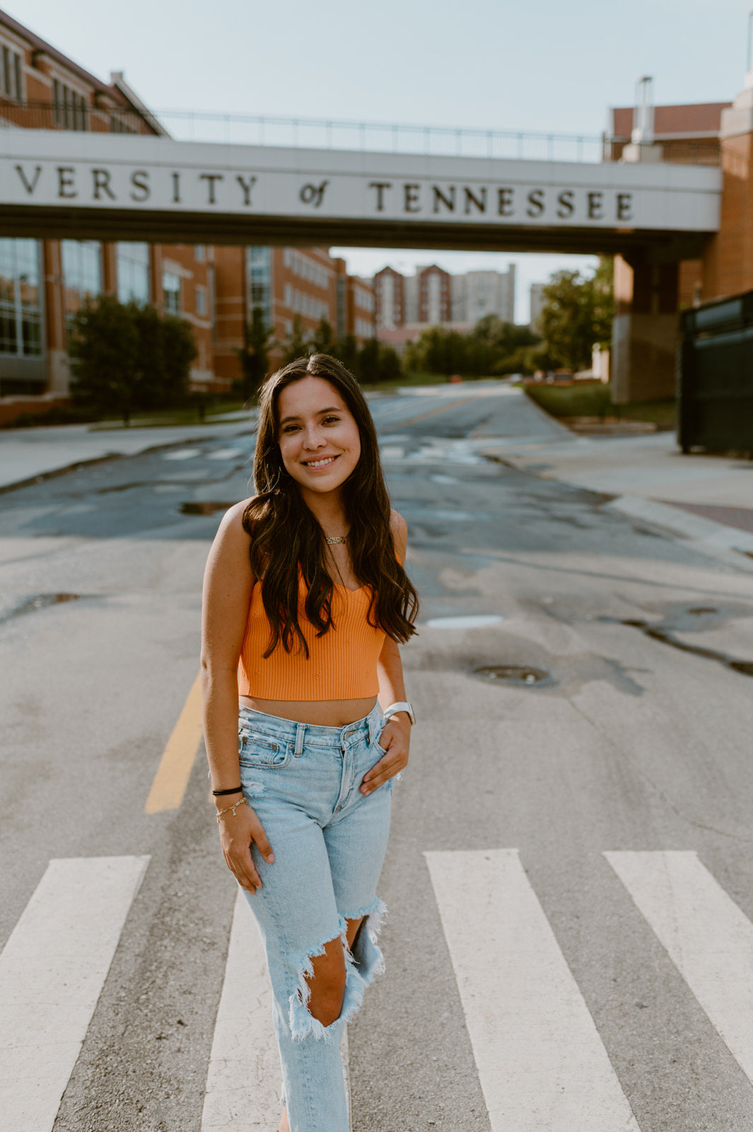 Rocky Top Blooms Embroidered Tank