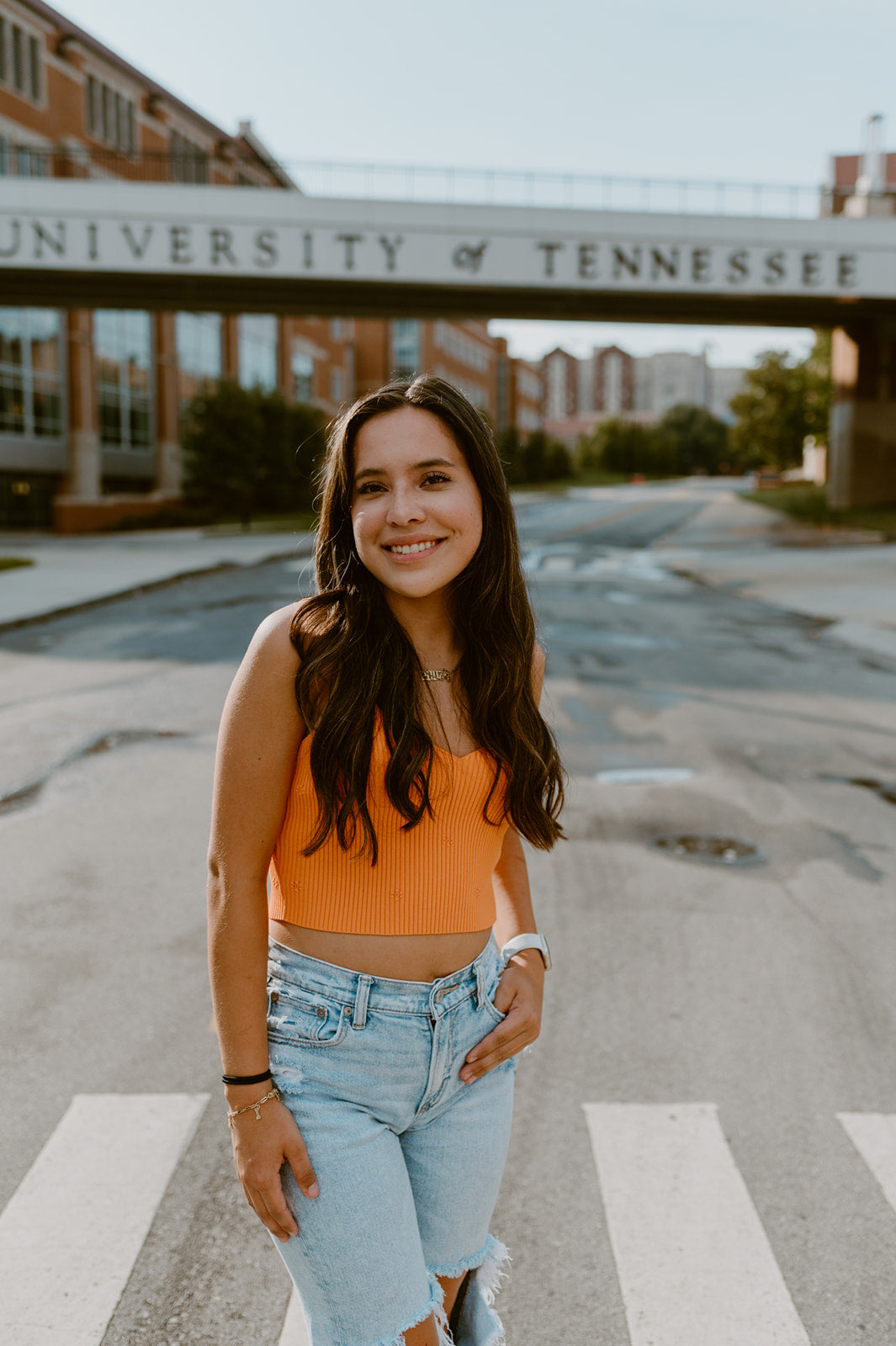 Rocky Top Blooms Embroidered Tank