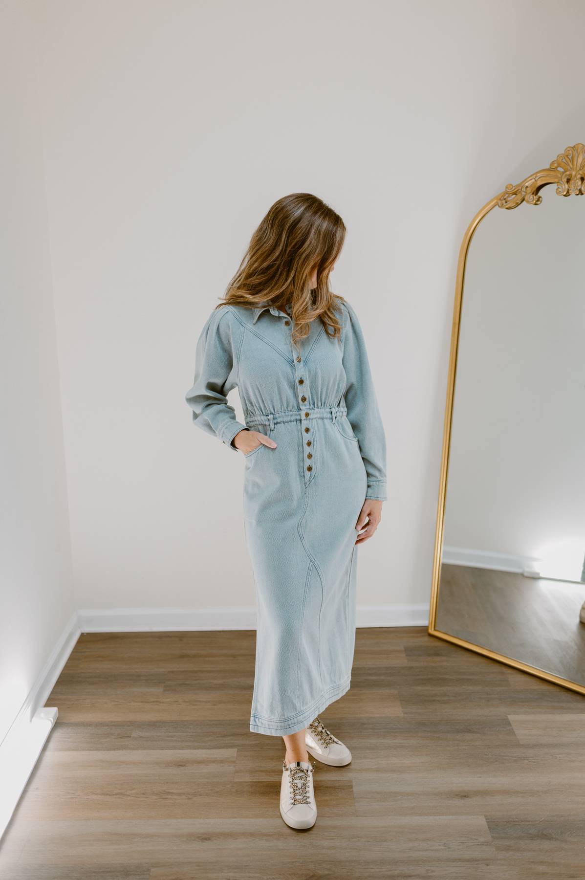 The Laurel Denim Dress