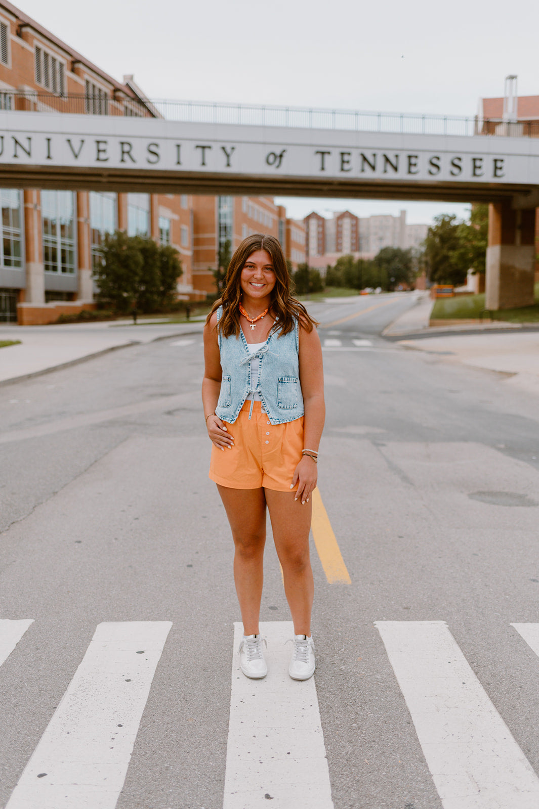 The Tailgate Cotton Poplin Shorts | Tennessee Orange