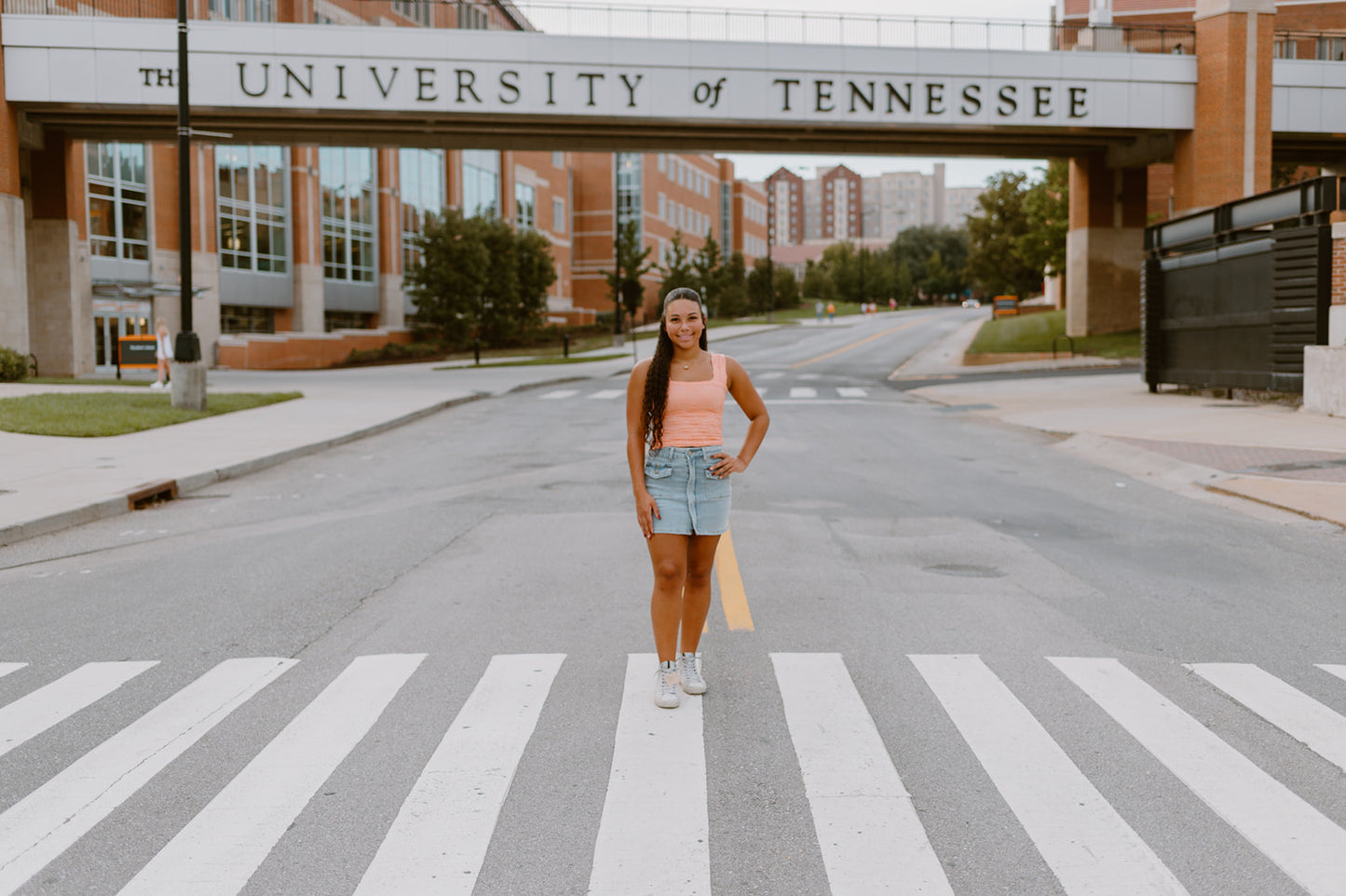 The Sweet Bloom Seamless Tank | Peach Glow