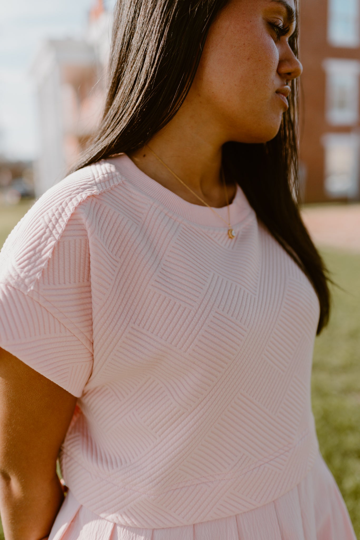 Free and Pleated Babydoll Dress