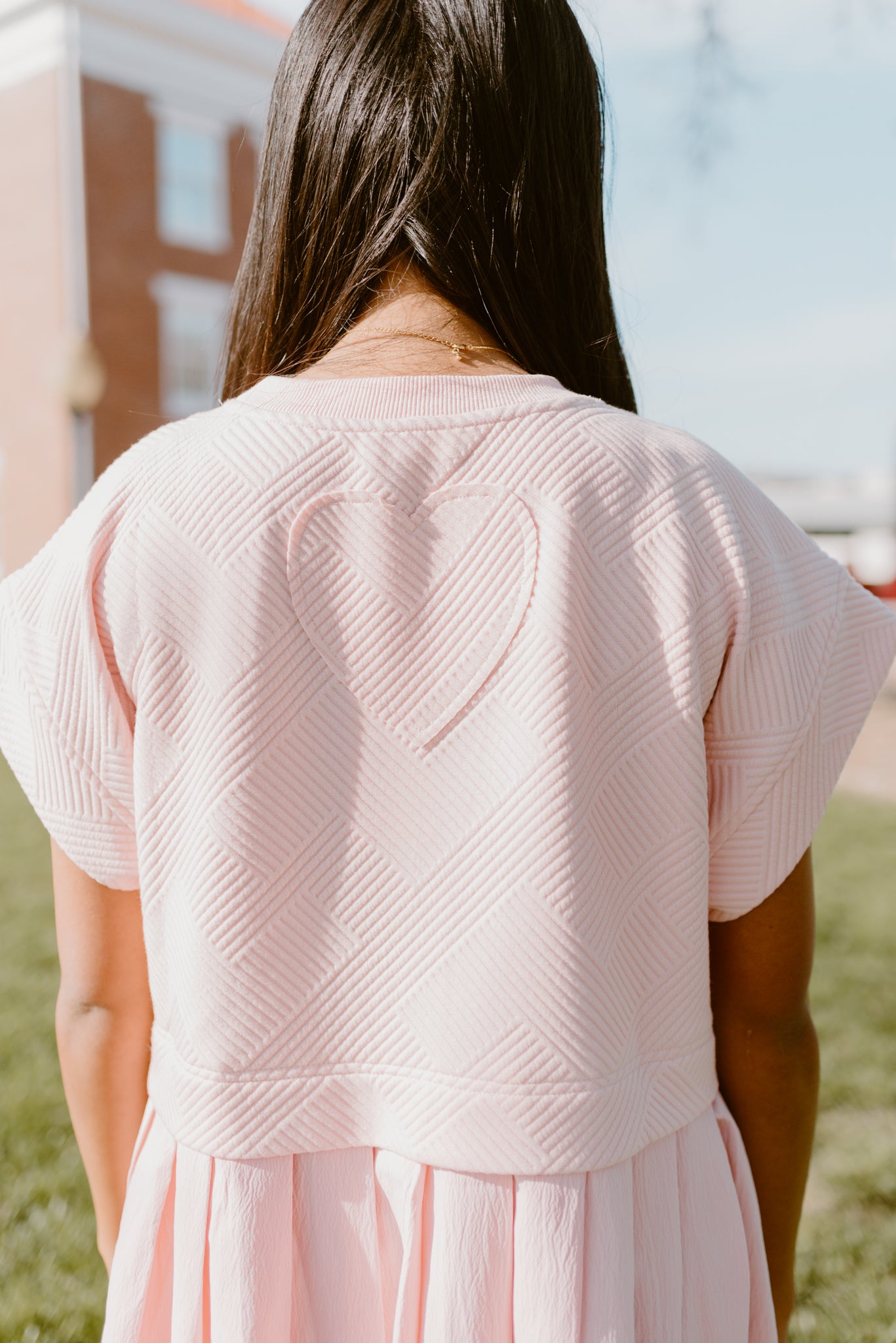 Free and Pleated Babydoll Dress