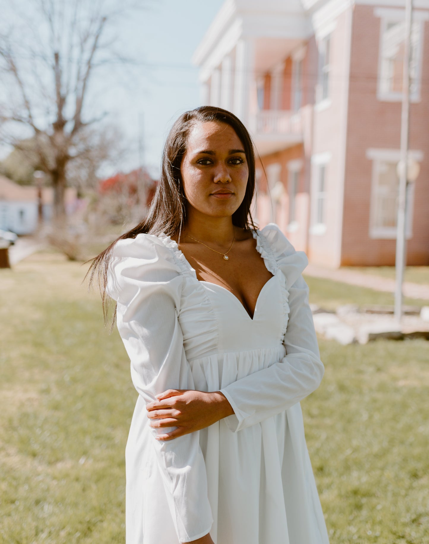 White Sweetheart Dress