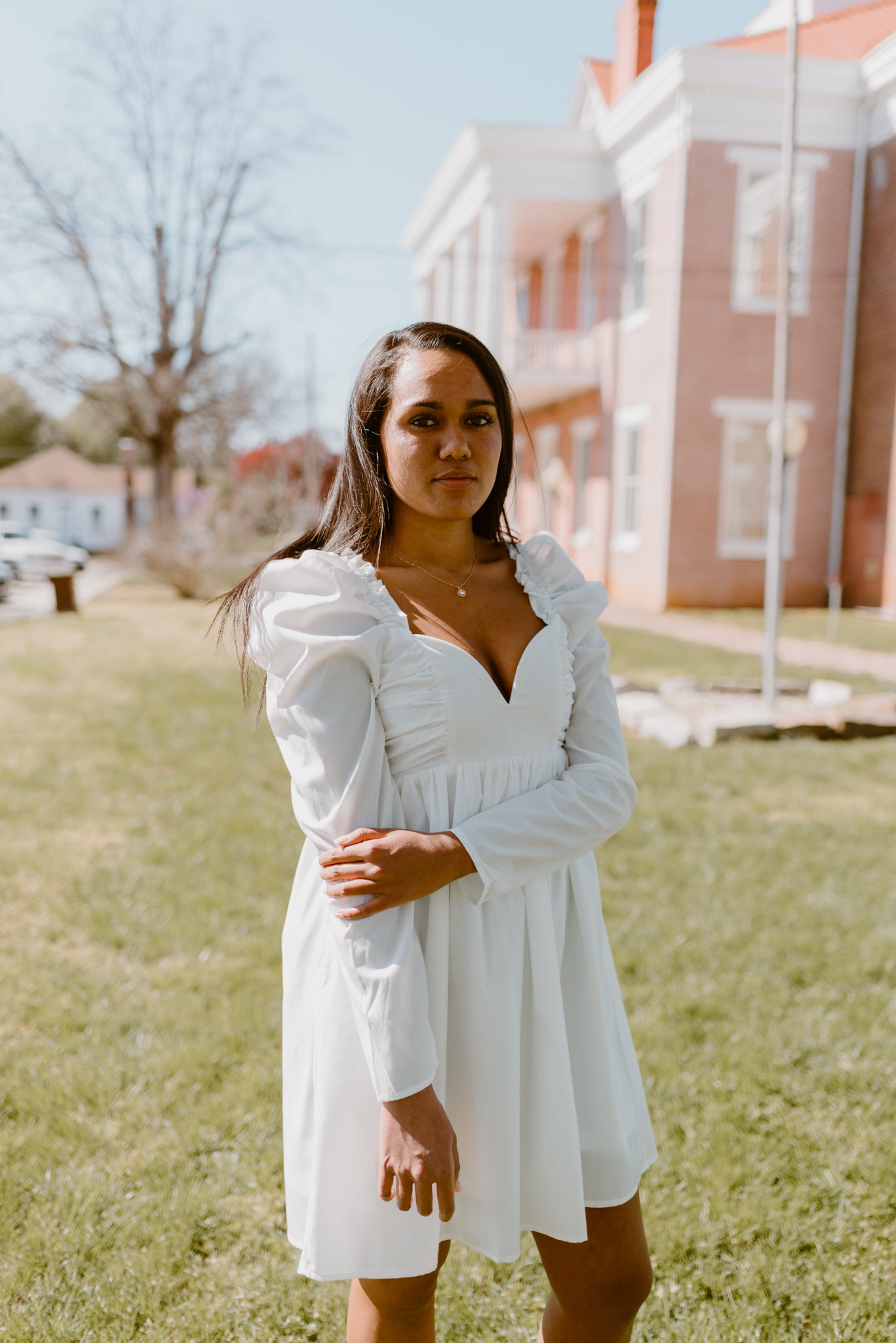 White Sweetheart Dress