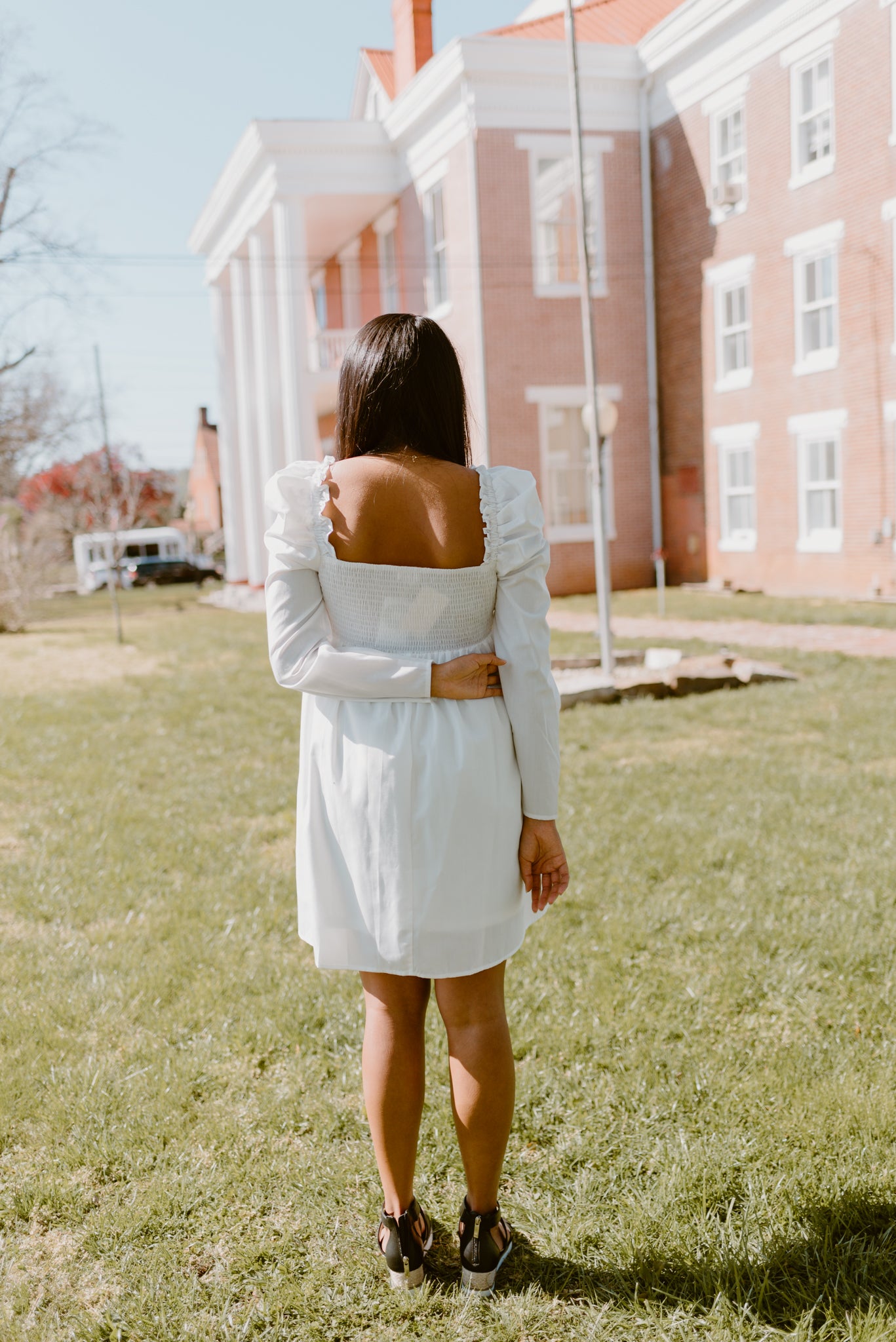 White Sweetheart Dress