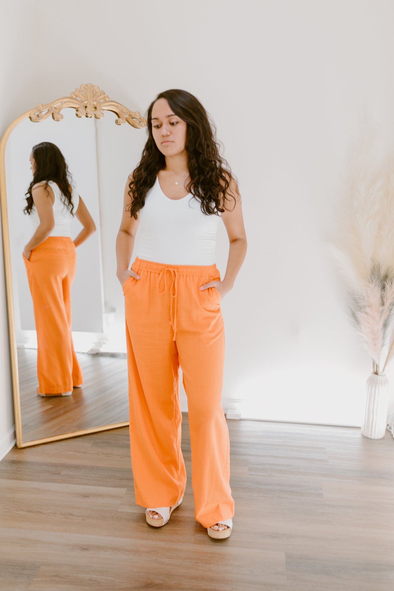Wide Leg Trousers