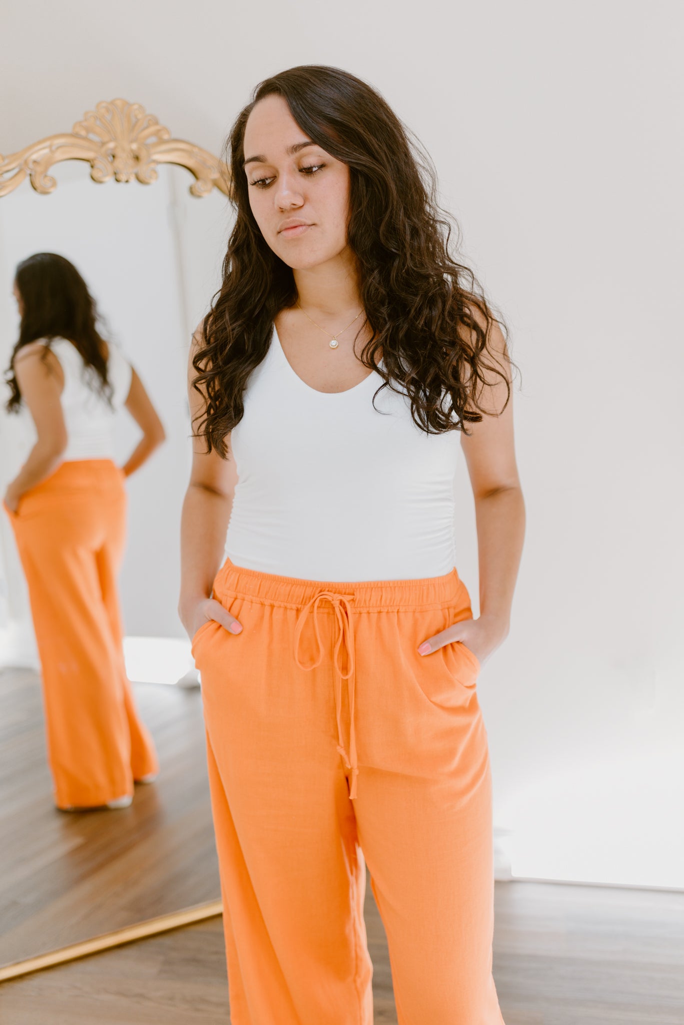 Wide Leg Trousers