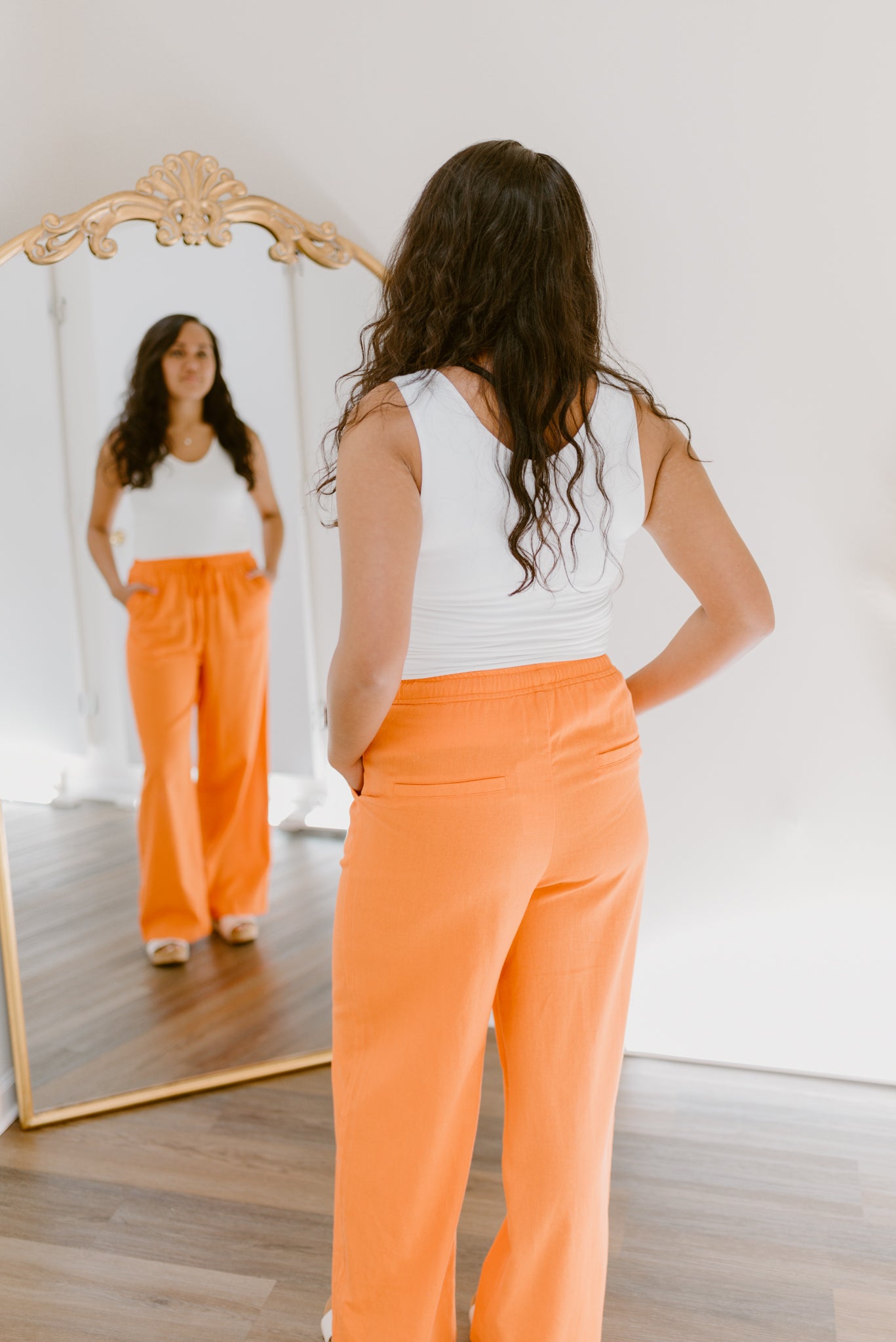 Wide Leg Trousers