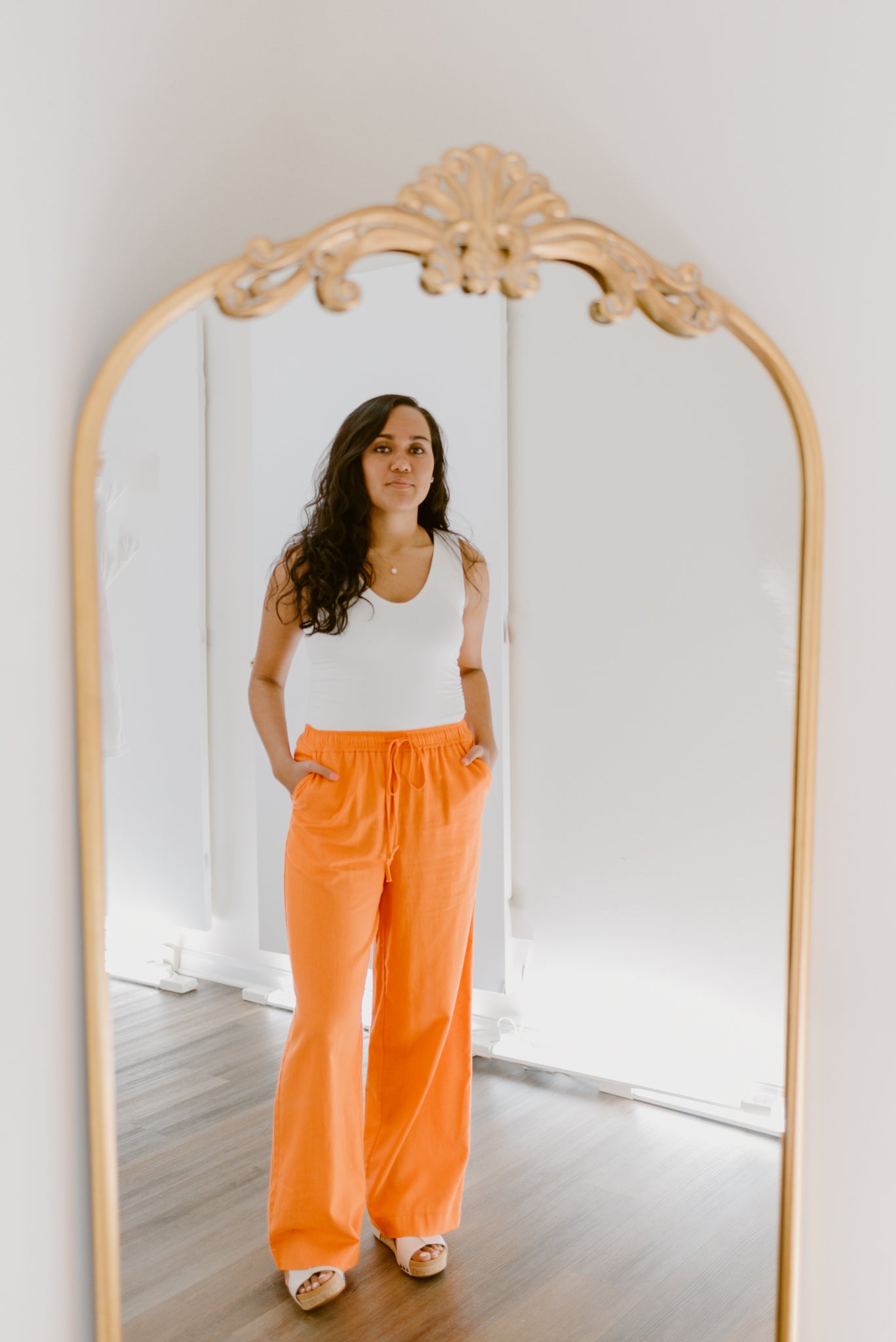 Wide Leg Trousers