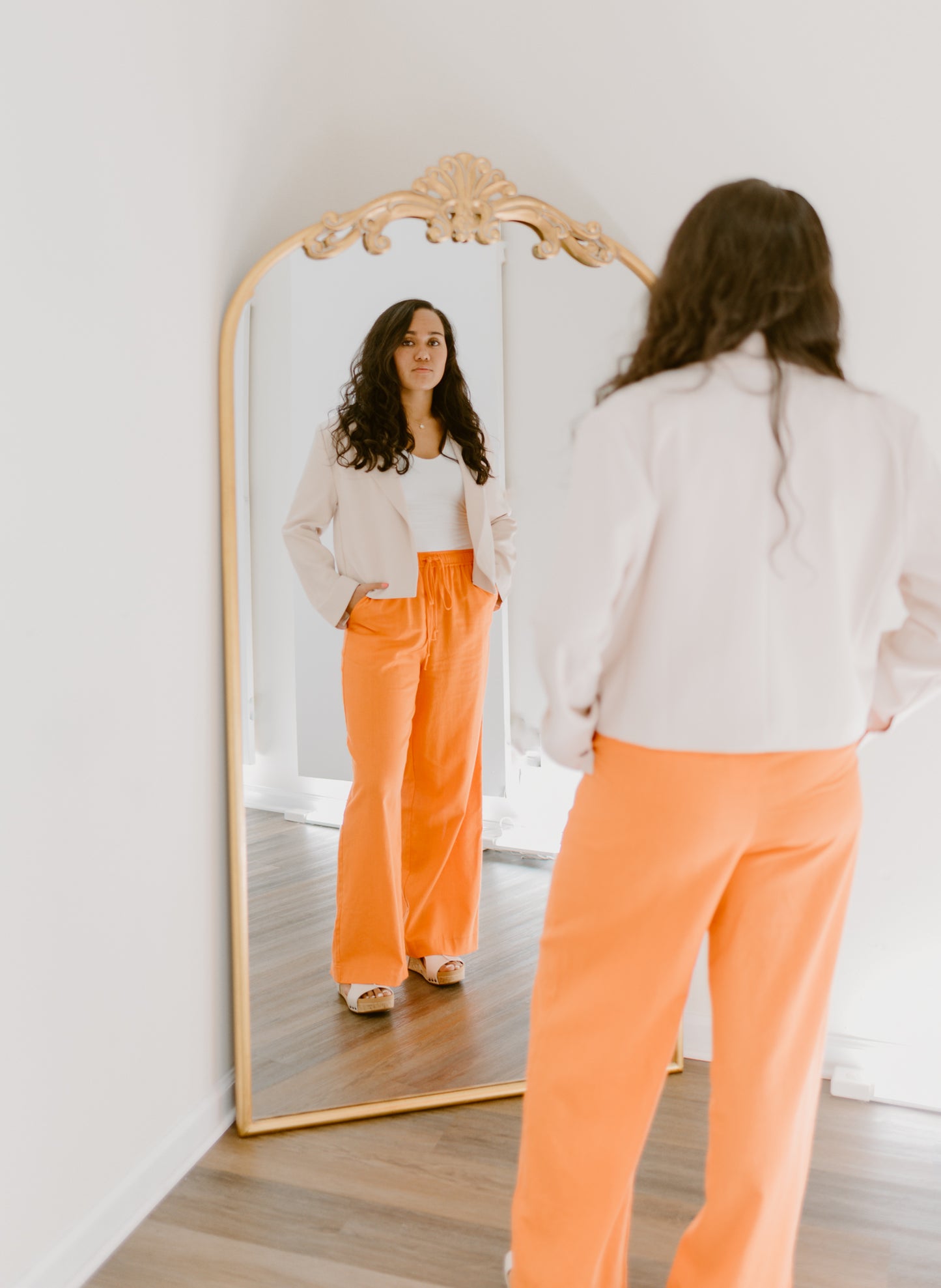 Wide Leg Trousers