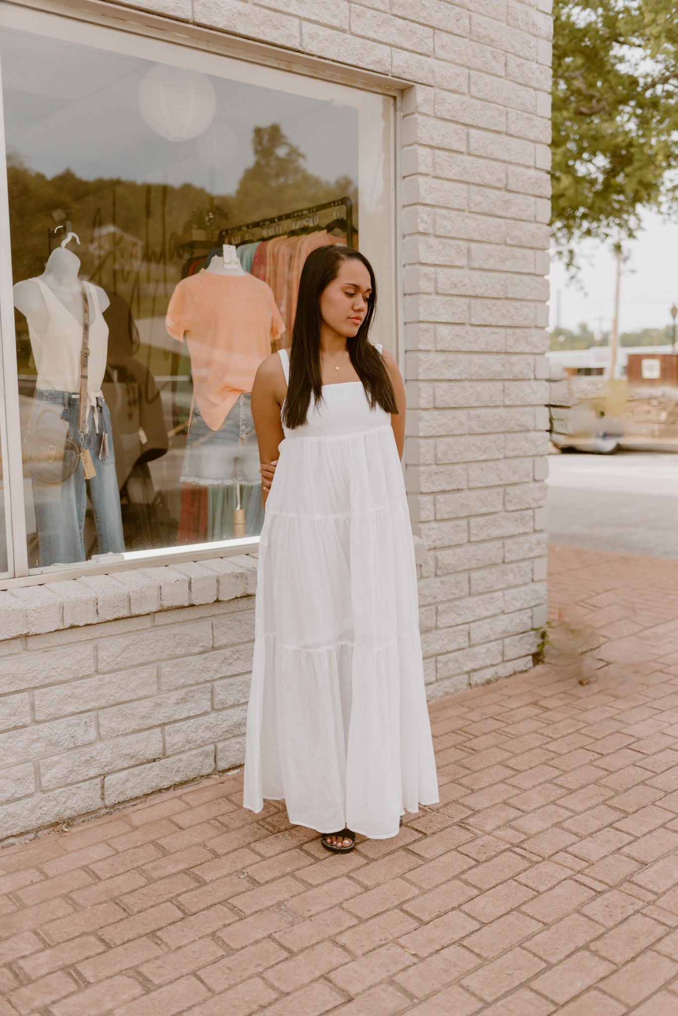 HYFVE White Maxi Dress