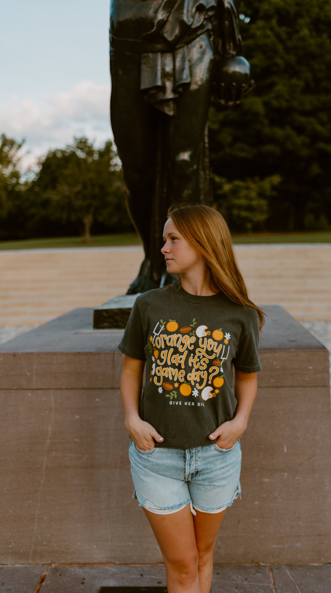 Orange You Glad Pepper Short Sleeve