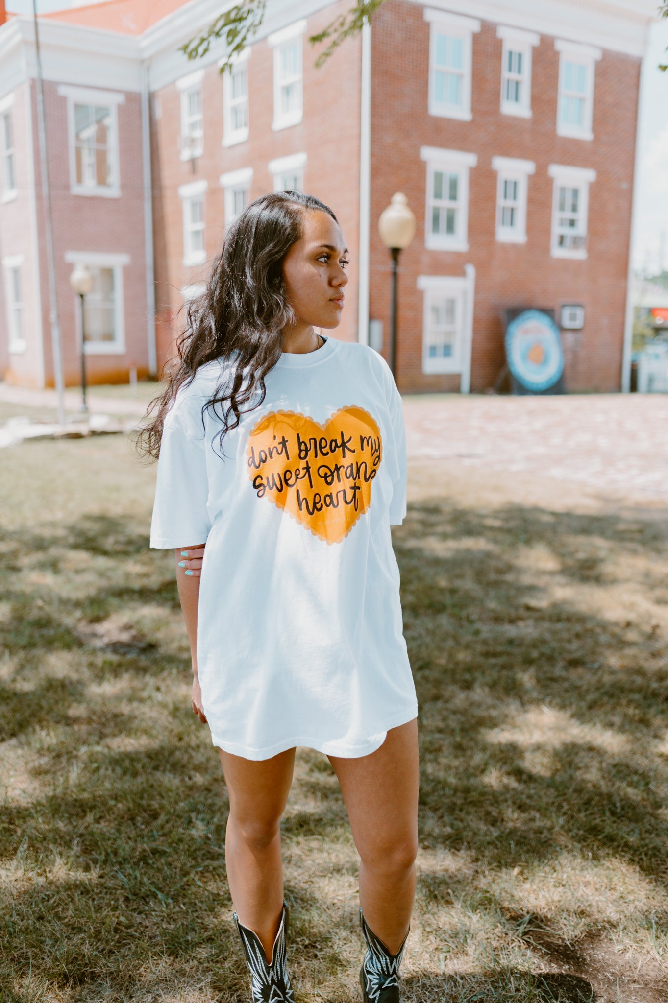 Sweet Orange Heart