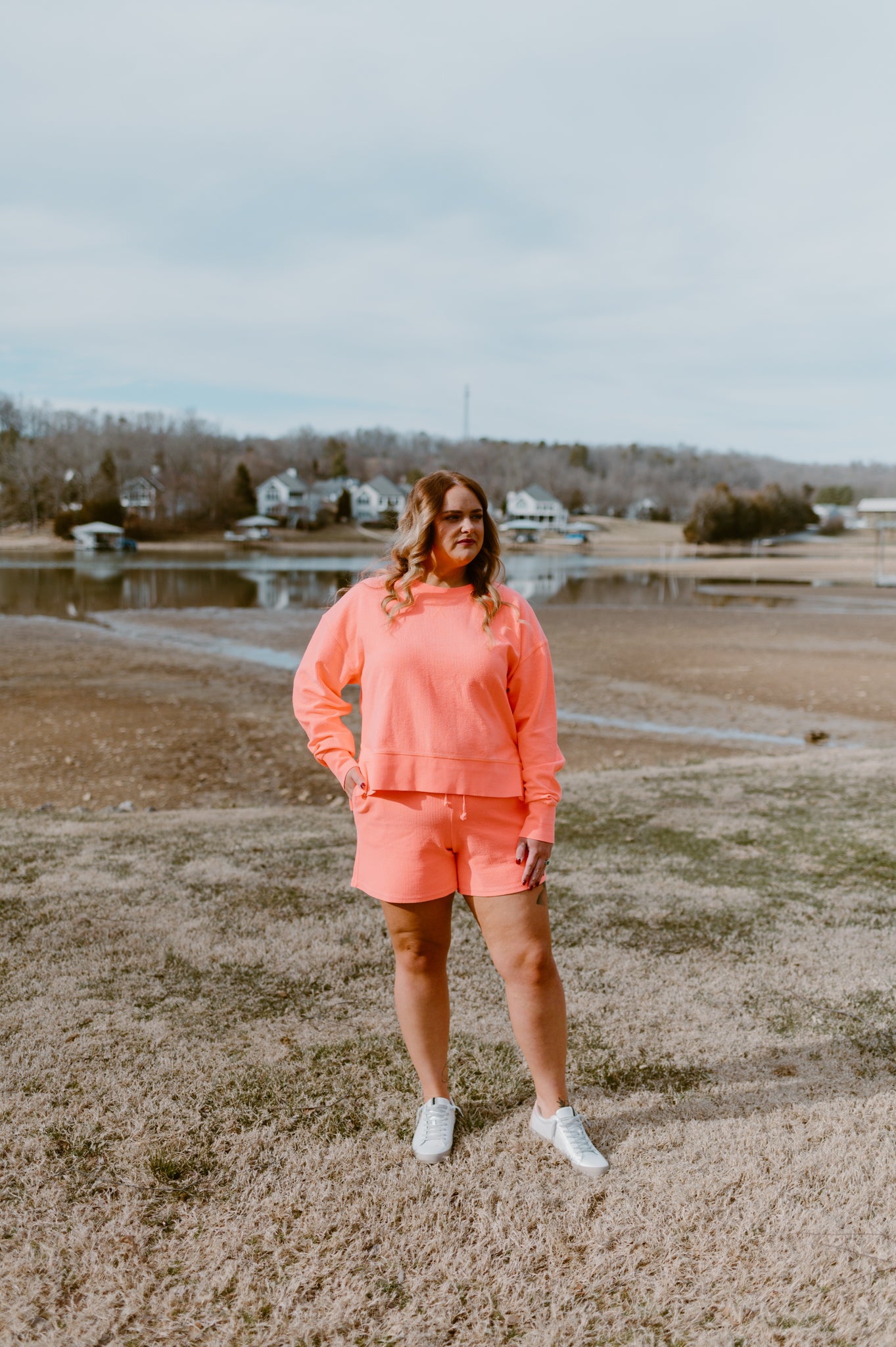 Corded Short | Coral