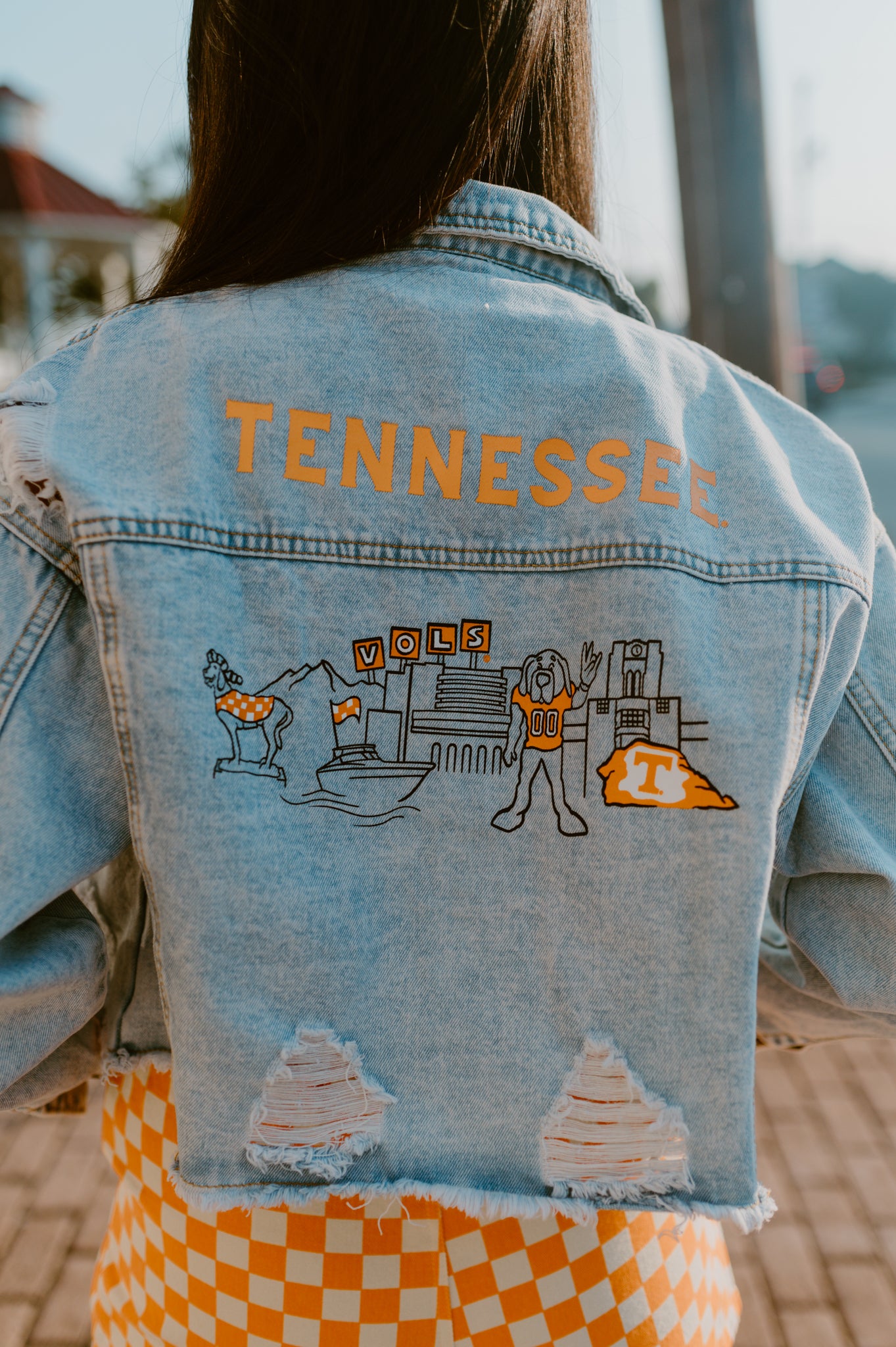 University of Tennessee Campus Classic Skyline Denim Jacket
