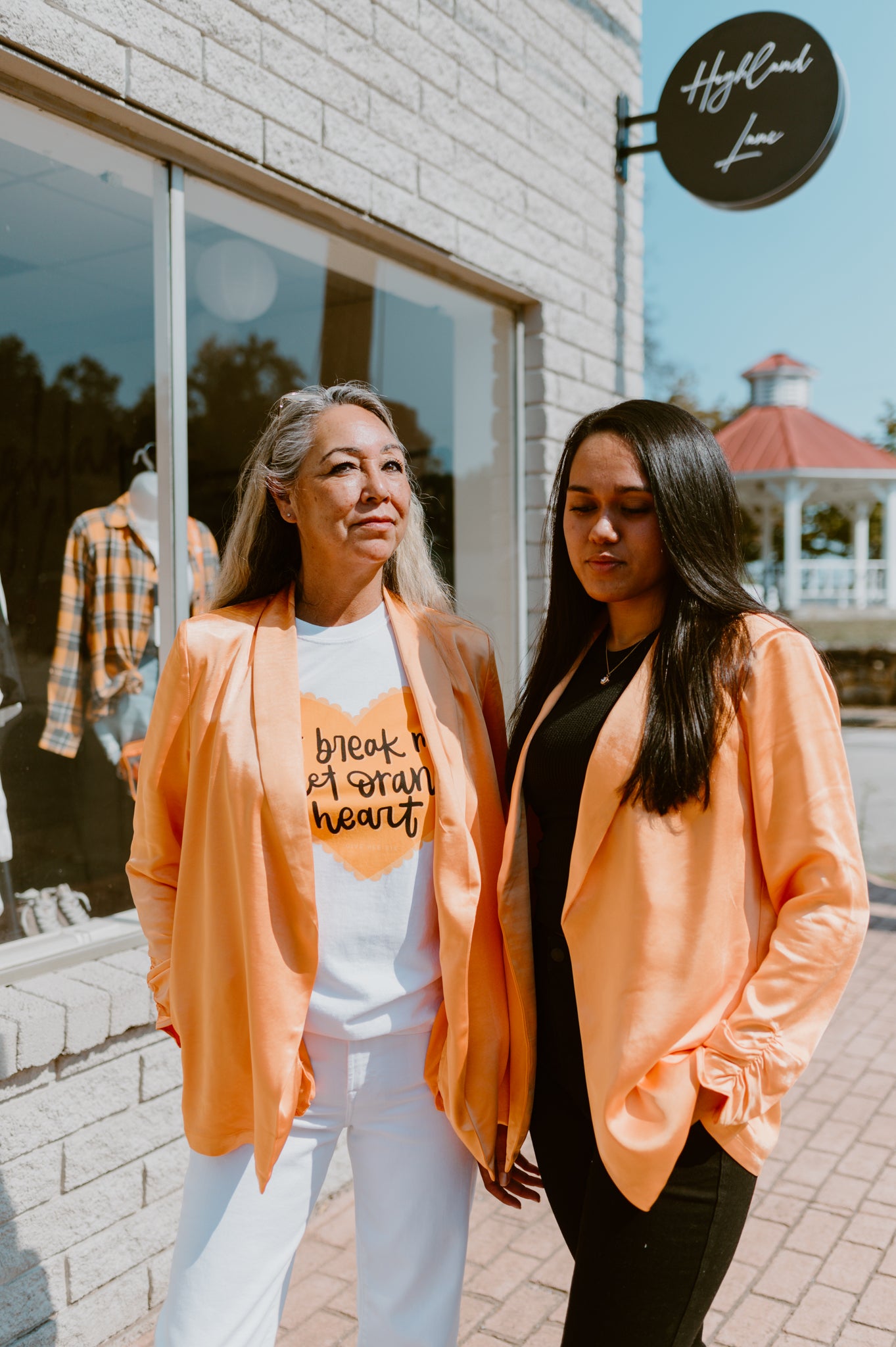 Here Comes the Sun Satin Blazer