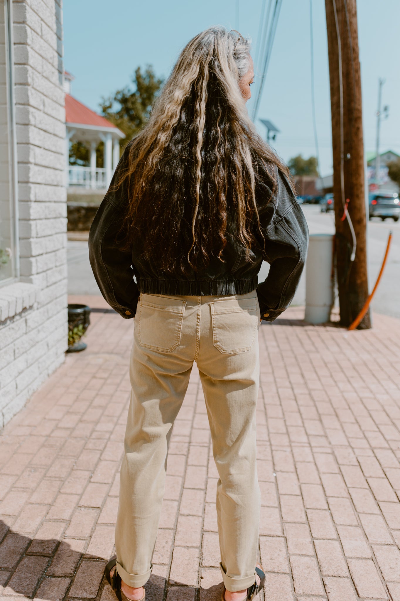 Judy Blue Joggers-Khaki