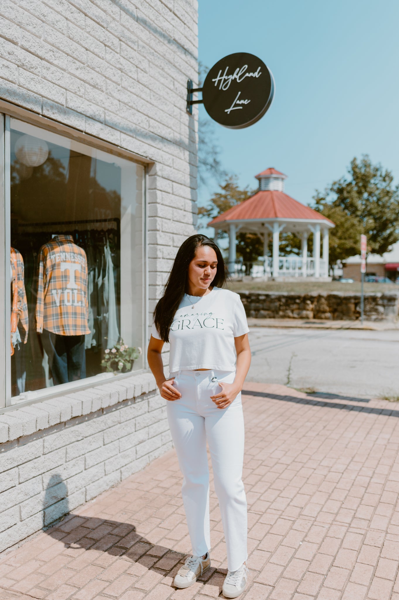 Amazing Grace Crop Tee