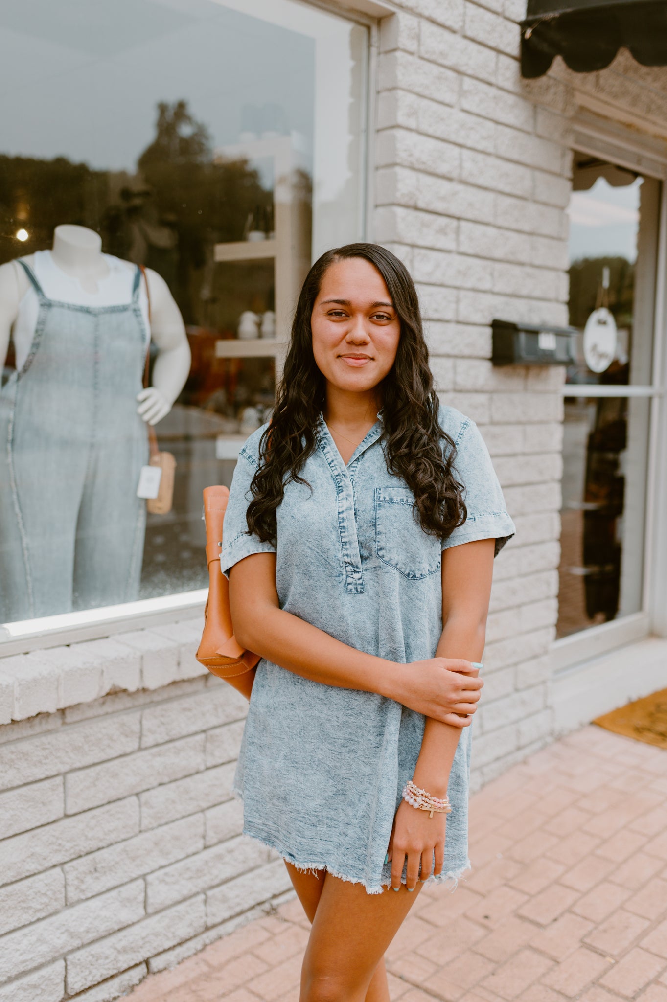 Vintage Wash Shirt Dress