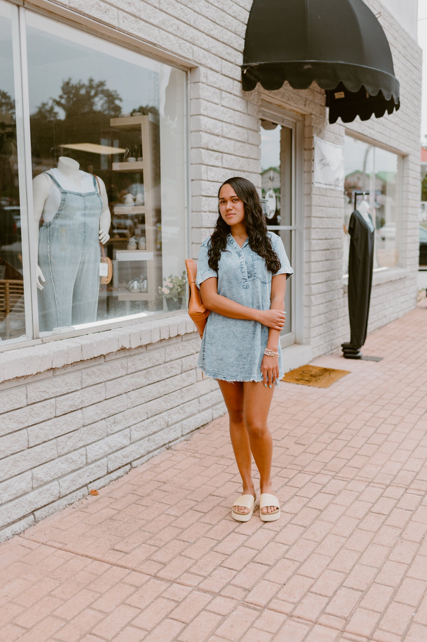 Vintage Wash Shirt Dress
