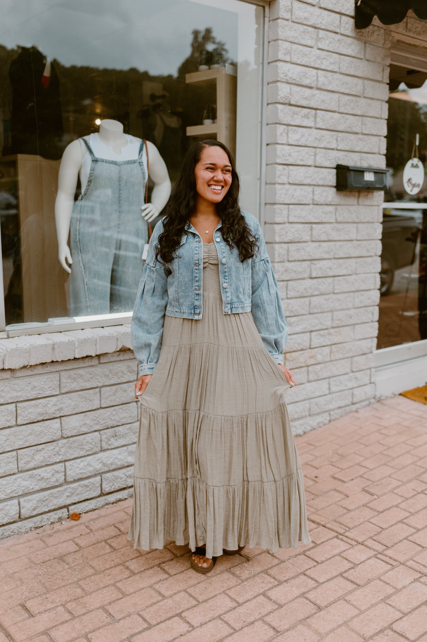 Smocked Tube Maxi