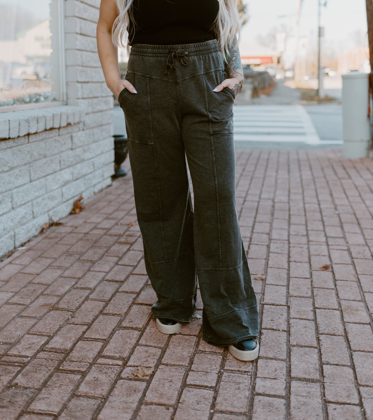 Wide Leg Lounge Pants