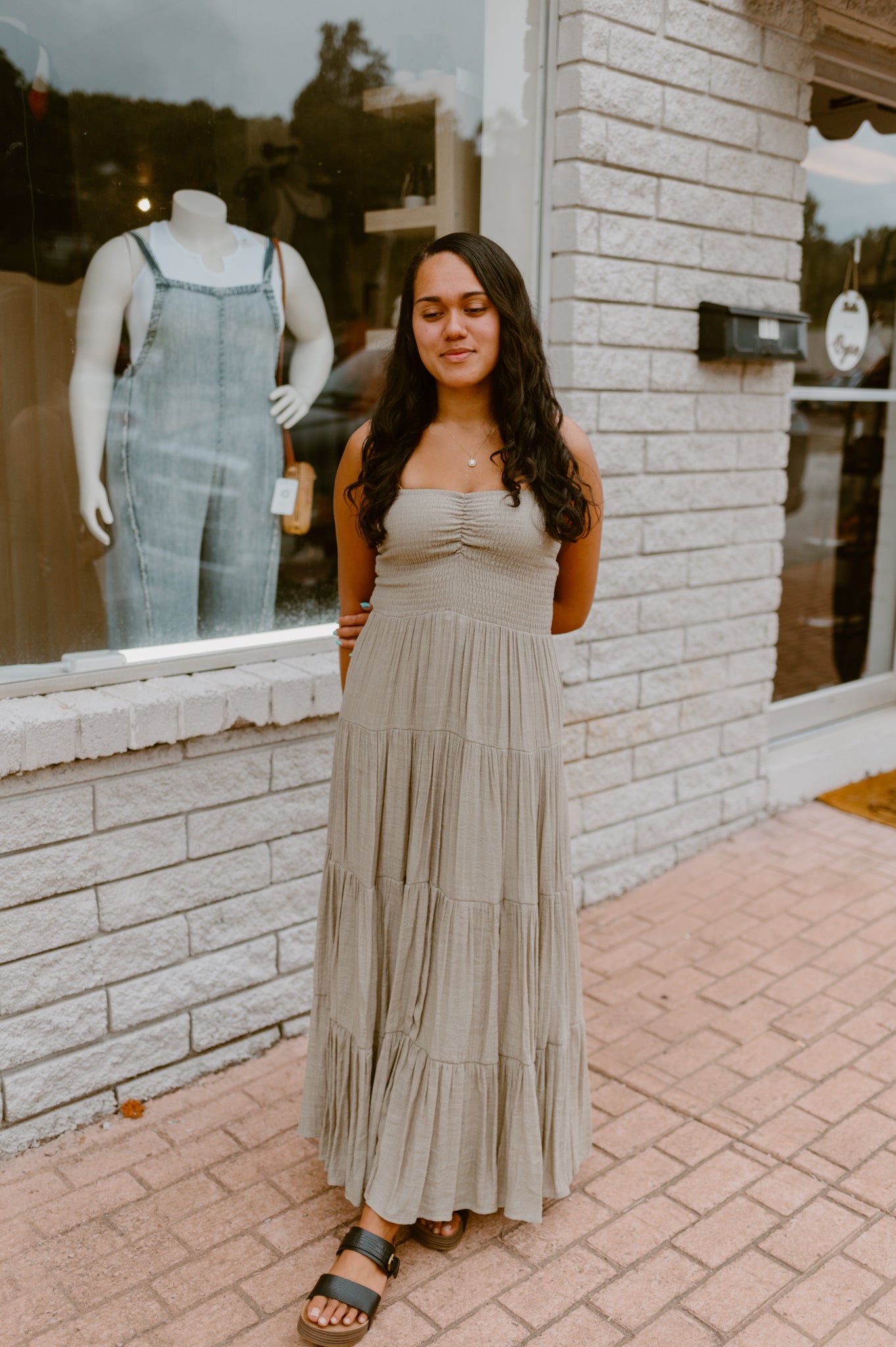 Smocked Tube Maxi