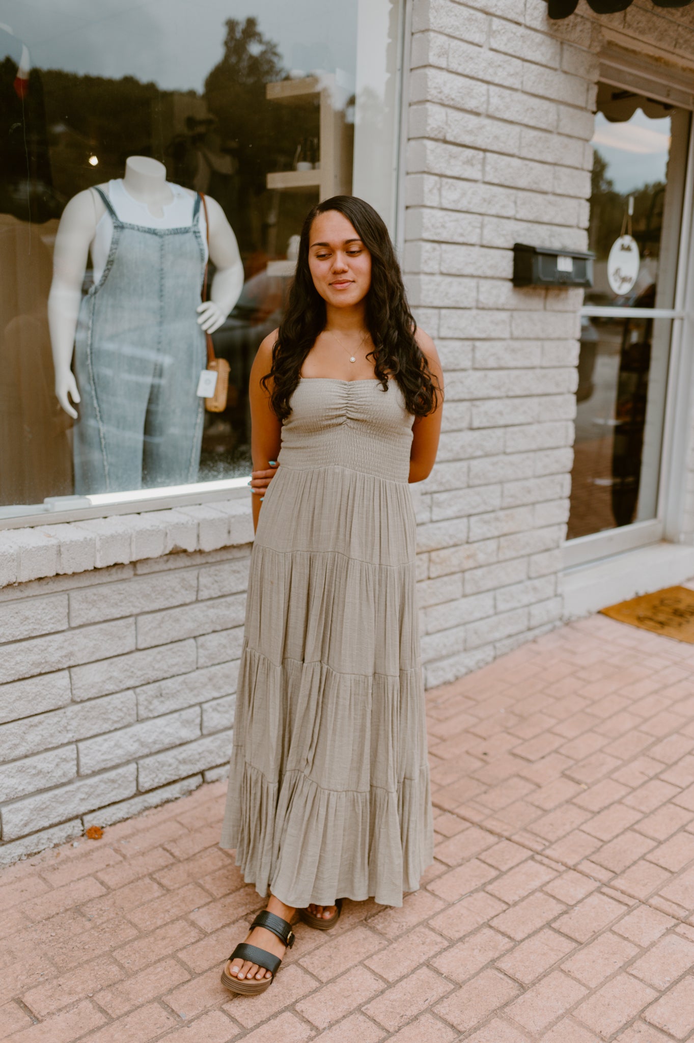 Smocked Tube Maxi