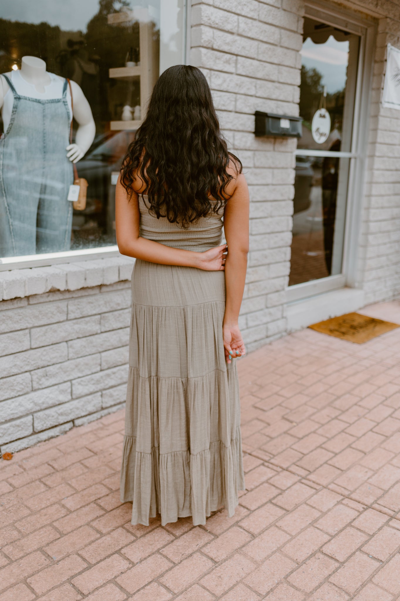 Smocked Tube Maxi