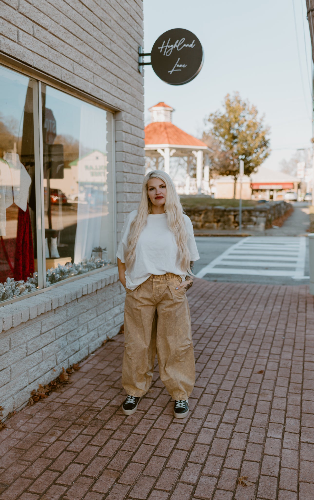 Billowy Silhouette Chino Pants
