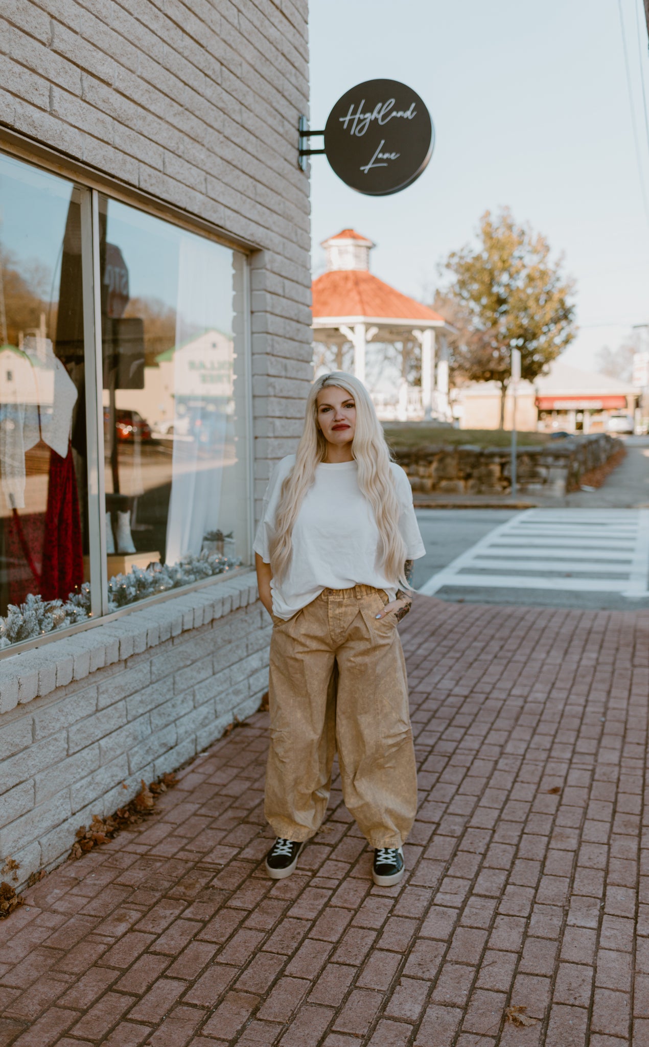 Billowy Silhouette Chino Pants