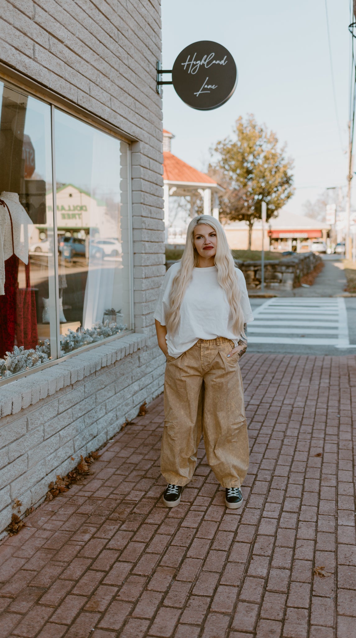 Billowy Silhouette Chino Pants