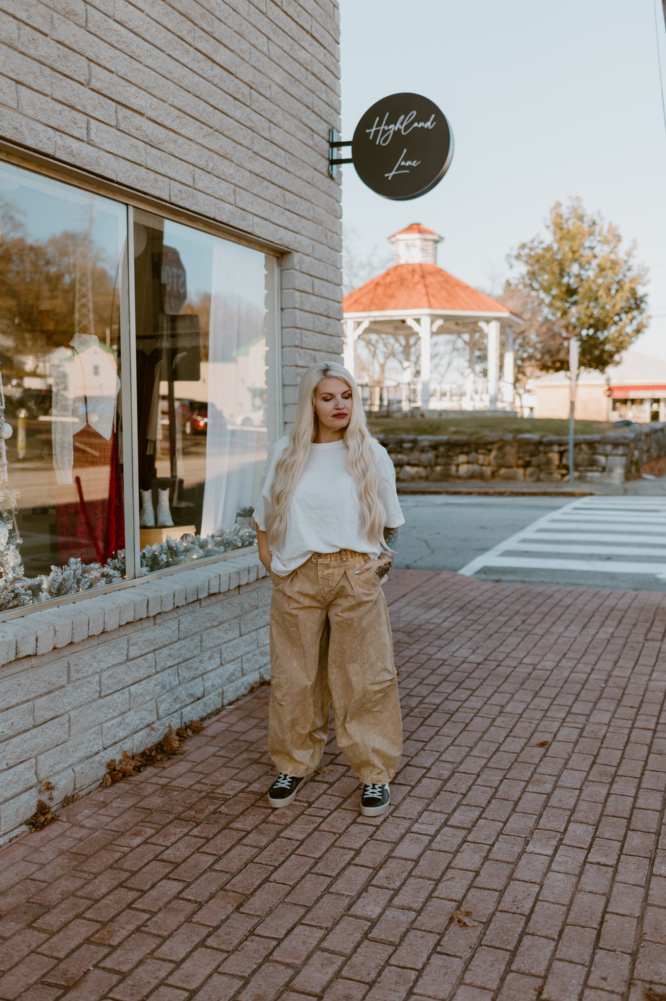 Billowy Silhouette Chino Pants